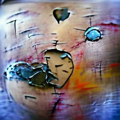 Abstract AI Art: Time and Healing