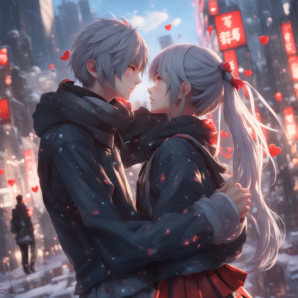 Breathtaking 3D Anime Concept Art of a Young Girl's Plea