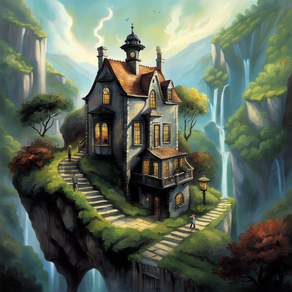 Diverse Explorers Discover Hidden Valley Home: Burtonesque A...