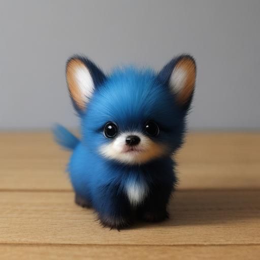 Adorable Alien Creature in Hyperrealistic Style