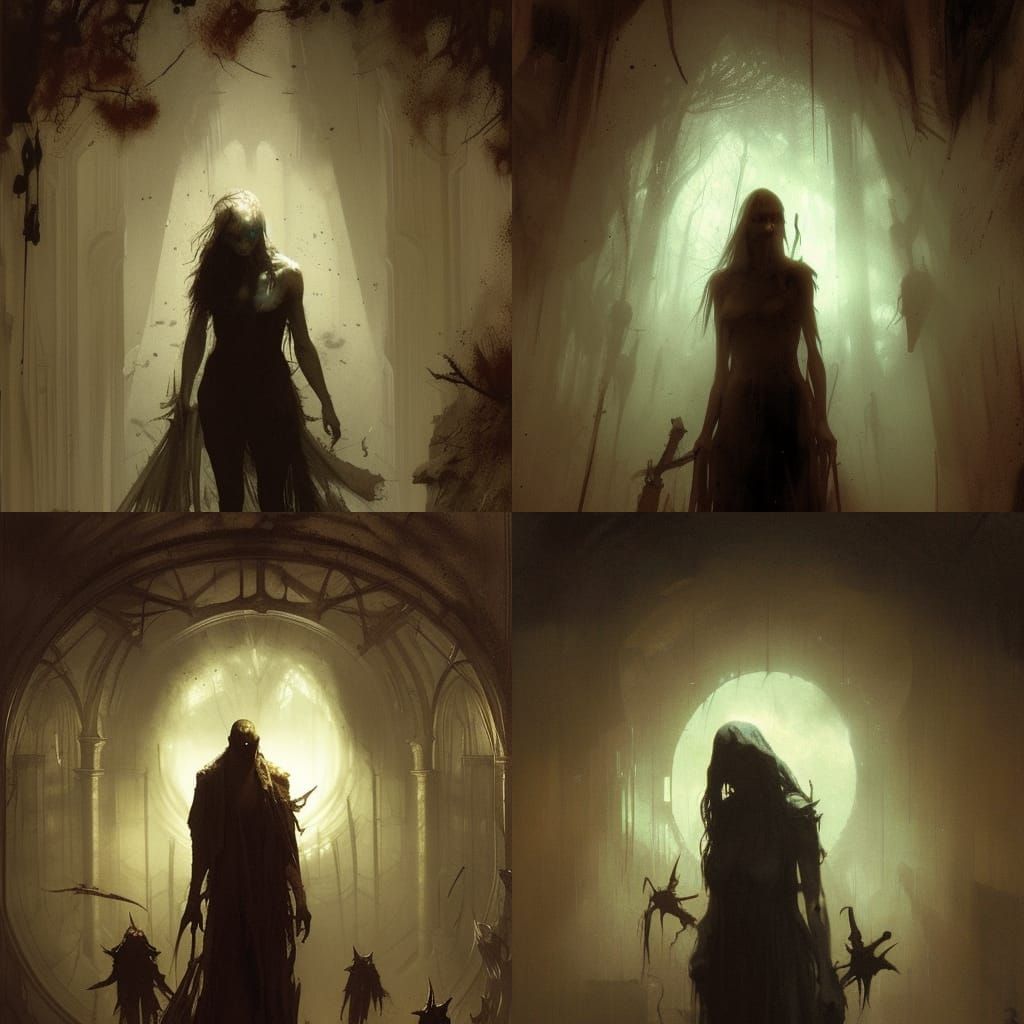 Horrific Shadow Creatures Hide From Sunlight