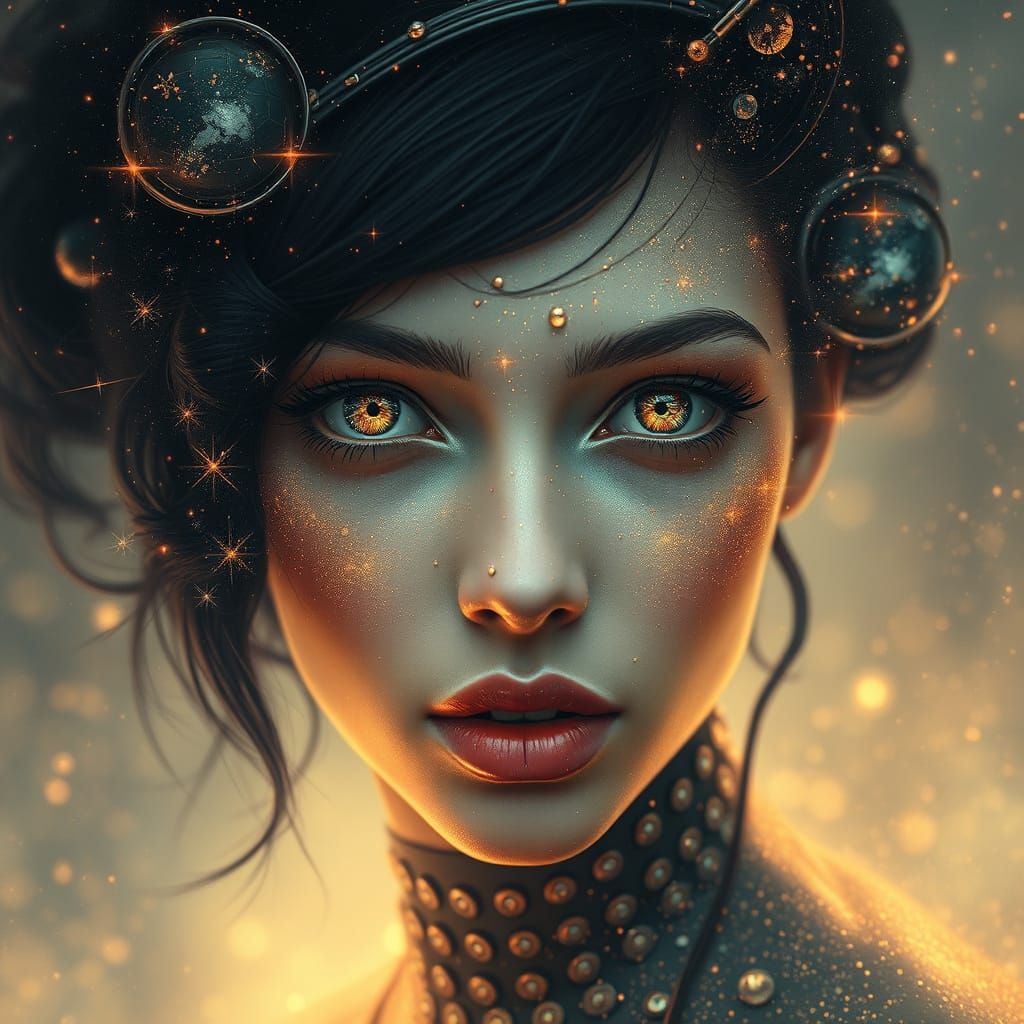 Stardust Goddess of Celestial Wonder