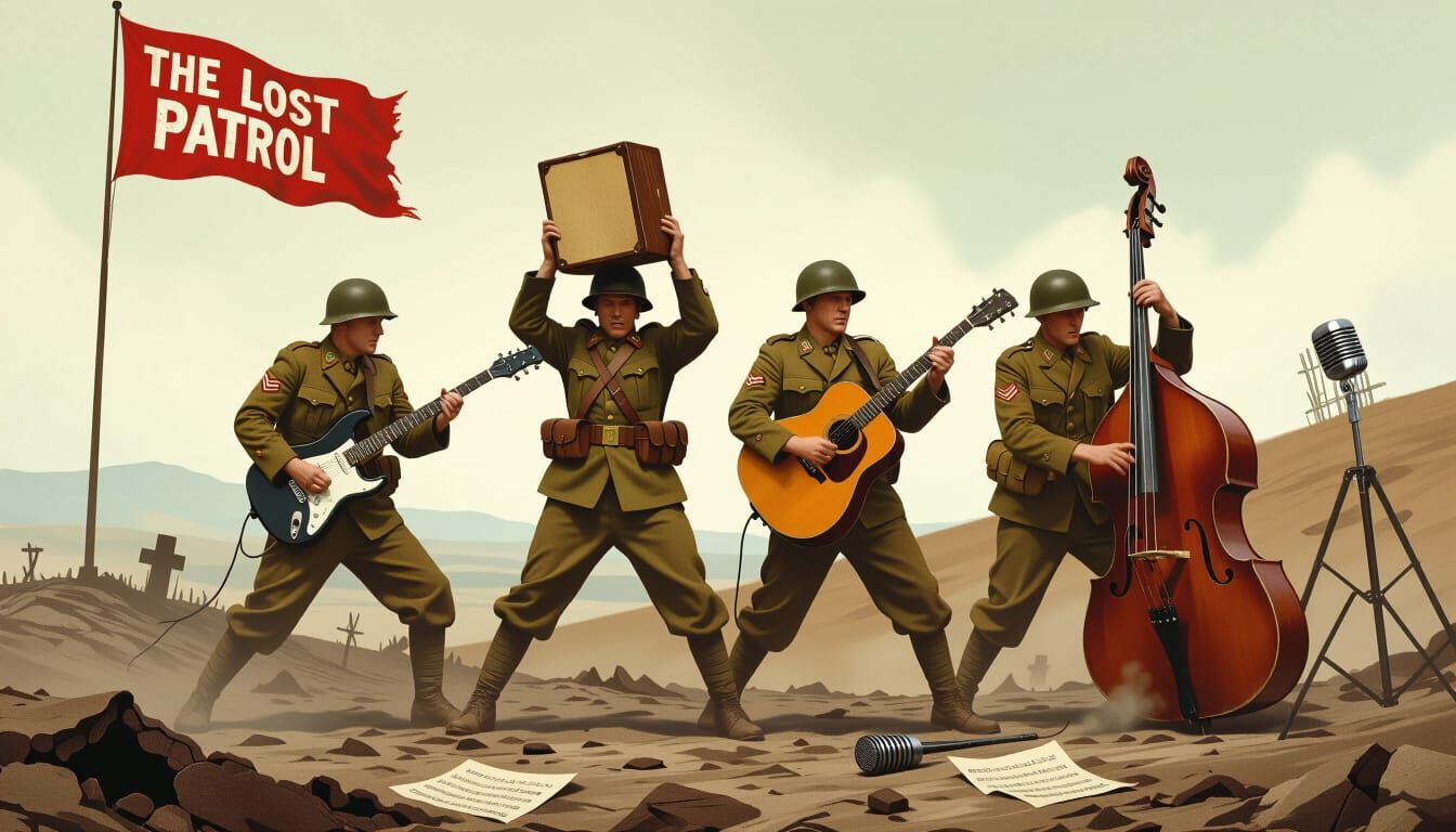 WW1 Soldiers' Musical Last Stand in Dystopian Style