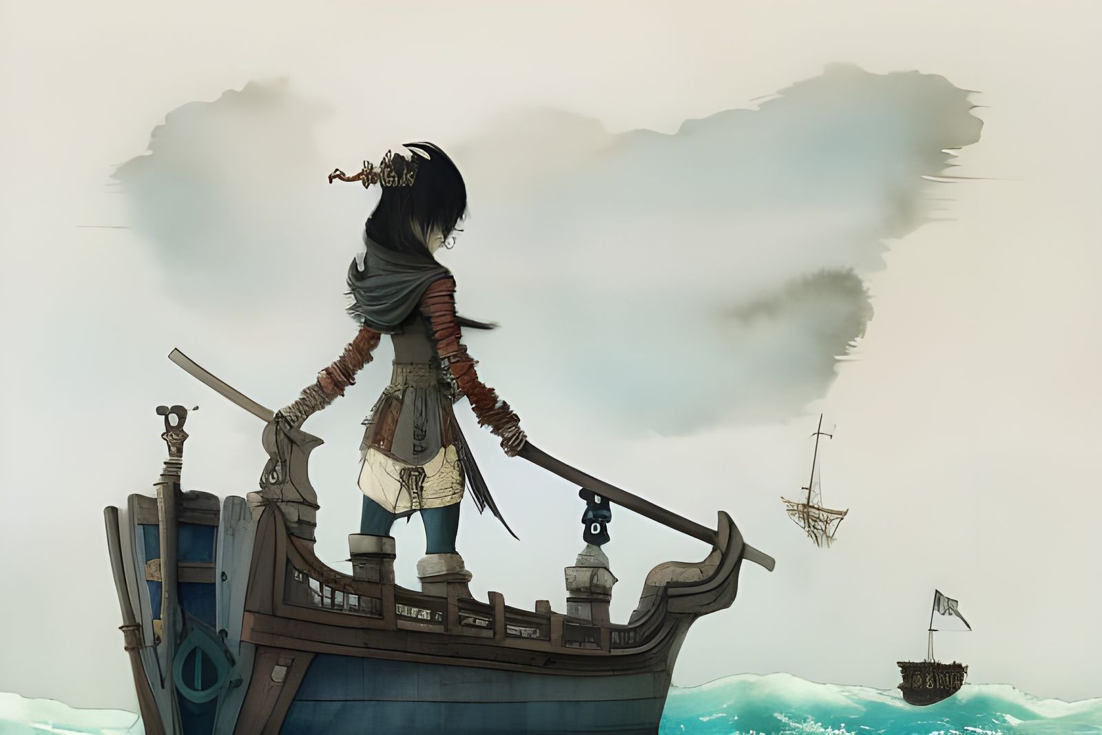 Grace O'Malley, Pirate Queen of Ireland, began her career at age 11