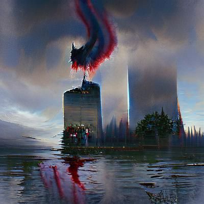 Sinister 9/11 Scene in Dark Style