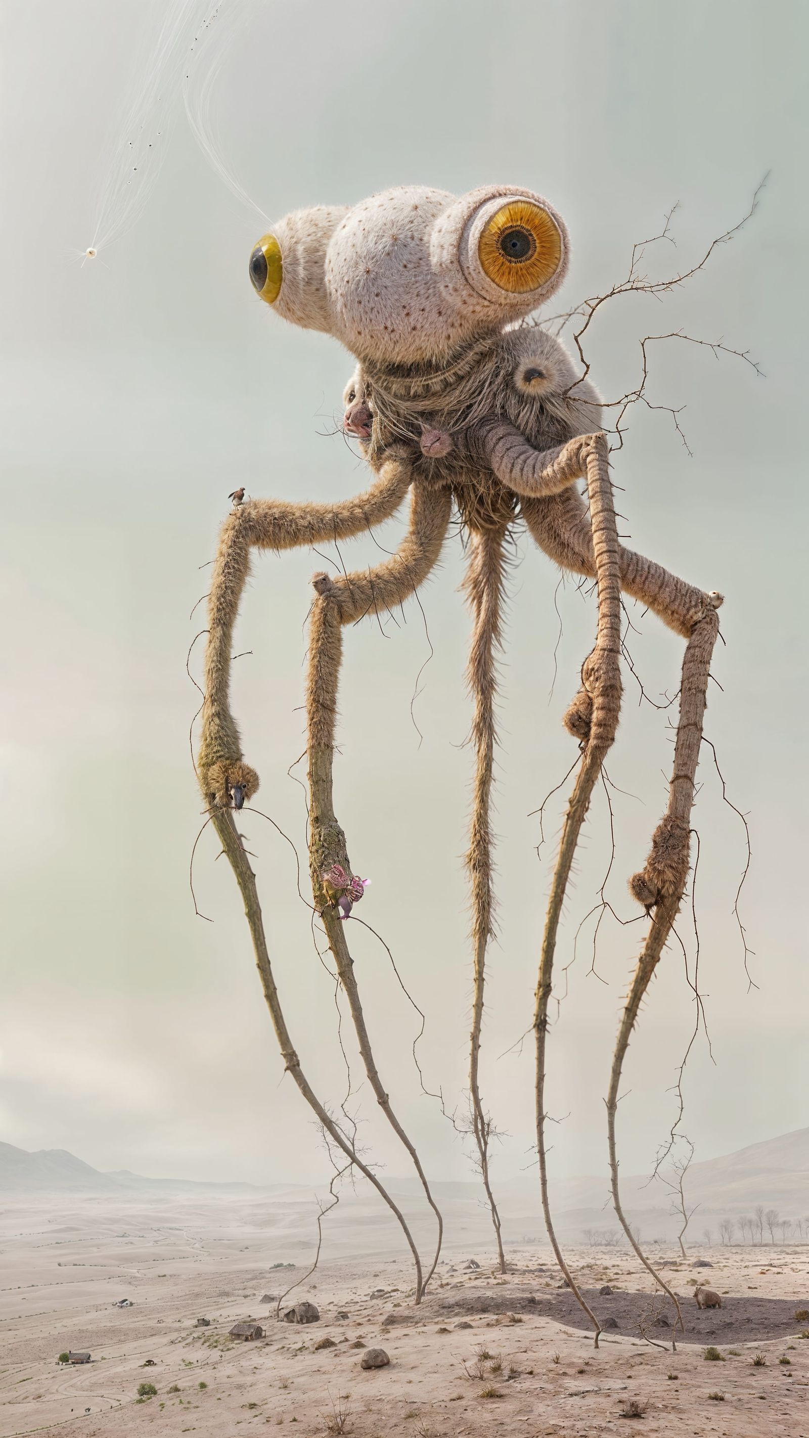 une créature fascinante à quatre pattes