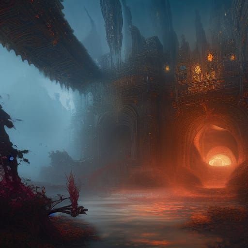 Fantastical Matte Painting: The End of Innocence