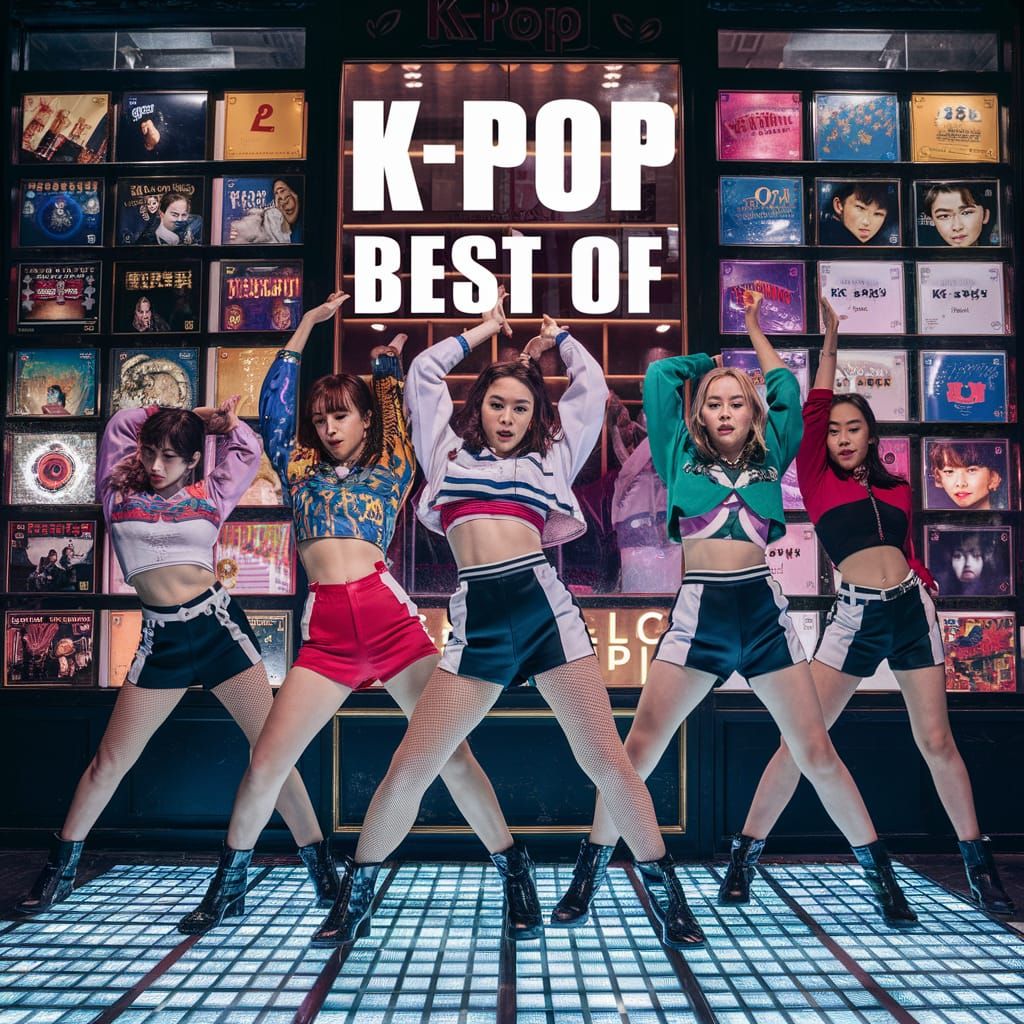 Album cover "K-pop best of"