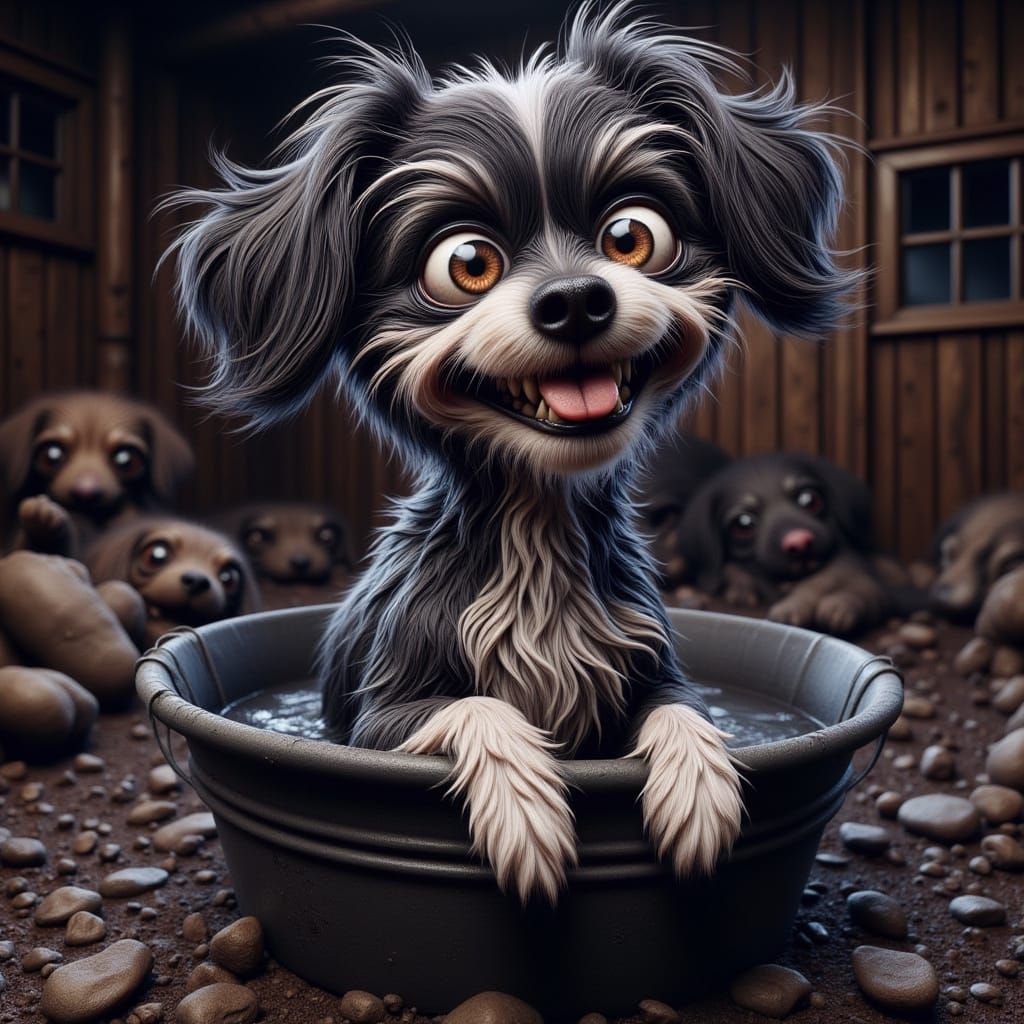 Erm - eh, yes the water is warm