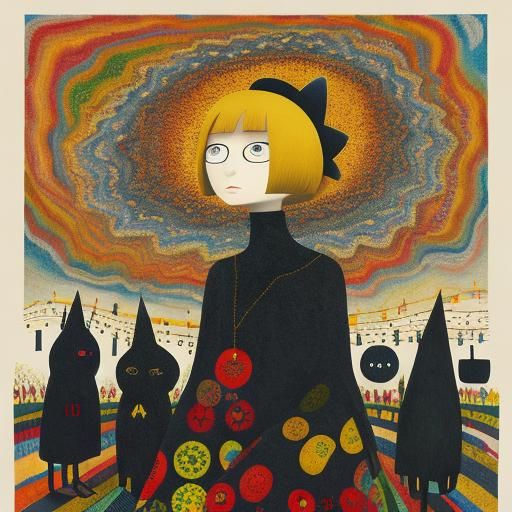 A Synthesis of Four Distinct Artistic Styles