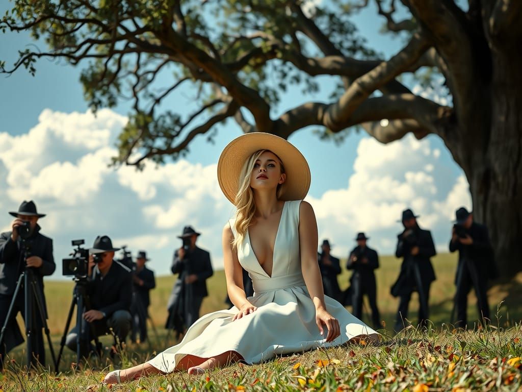 Classic Hollywood Fashion Photography