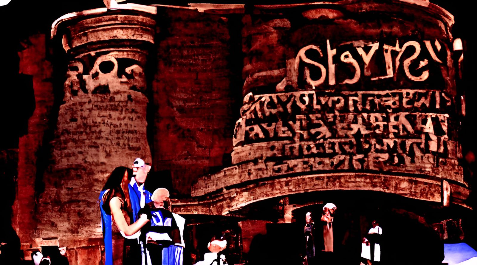 Alyssa and Stevie at the Coliseum