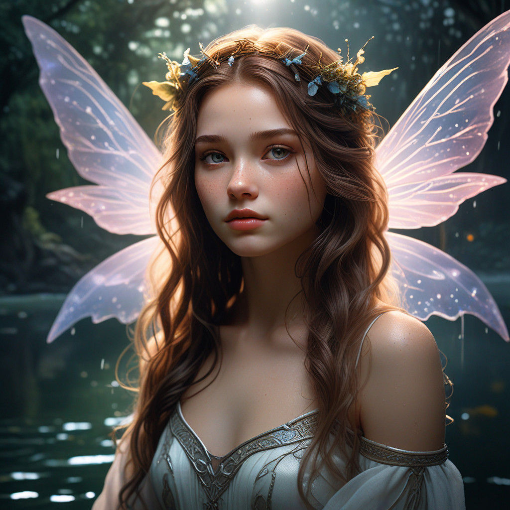 Enchanting Fantasy Realm in Soft Pastels