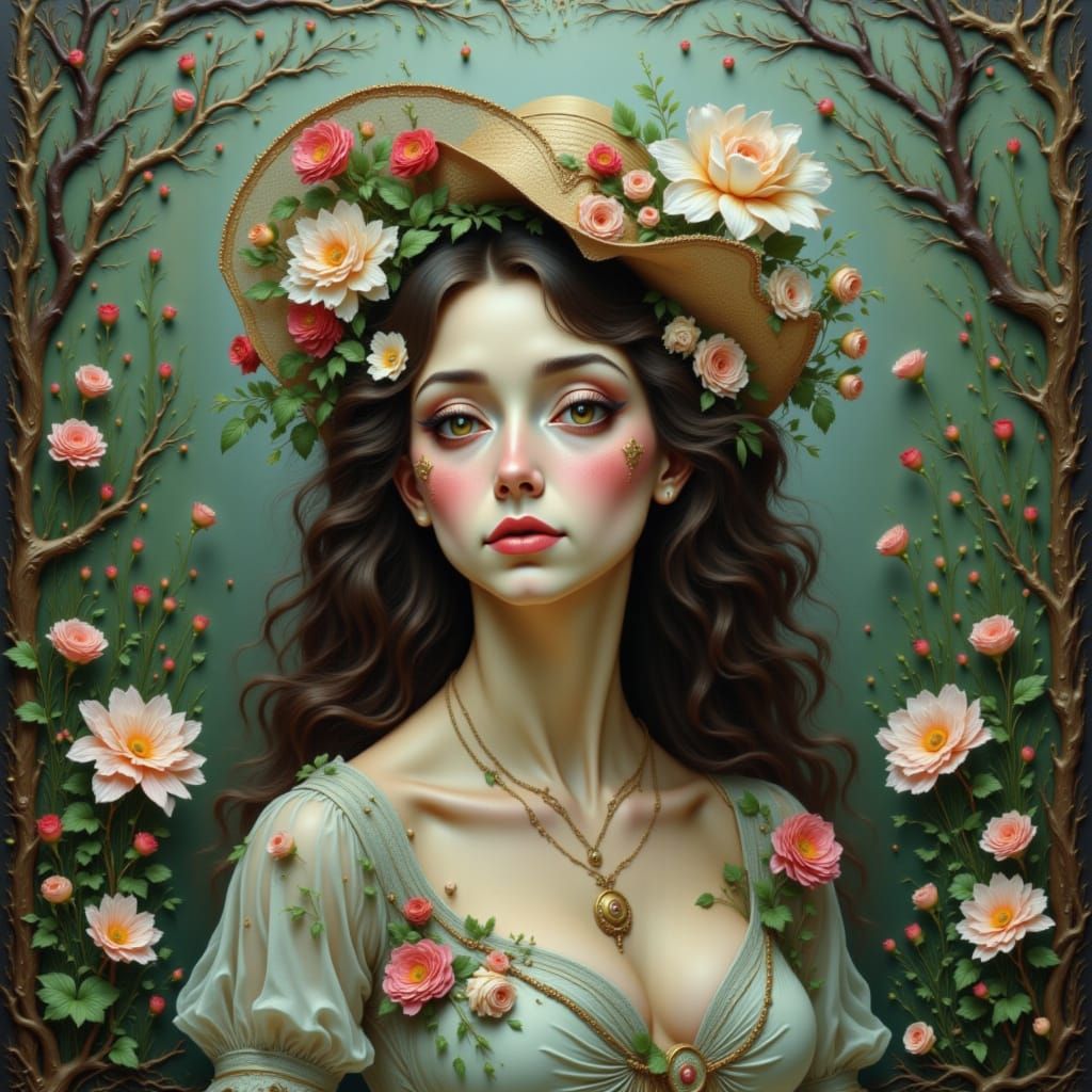 Simple AI Image of a Cat