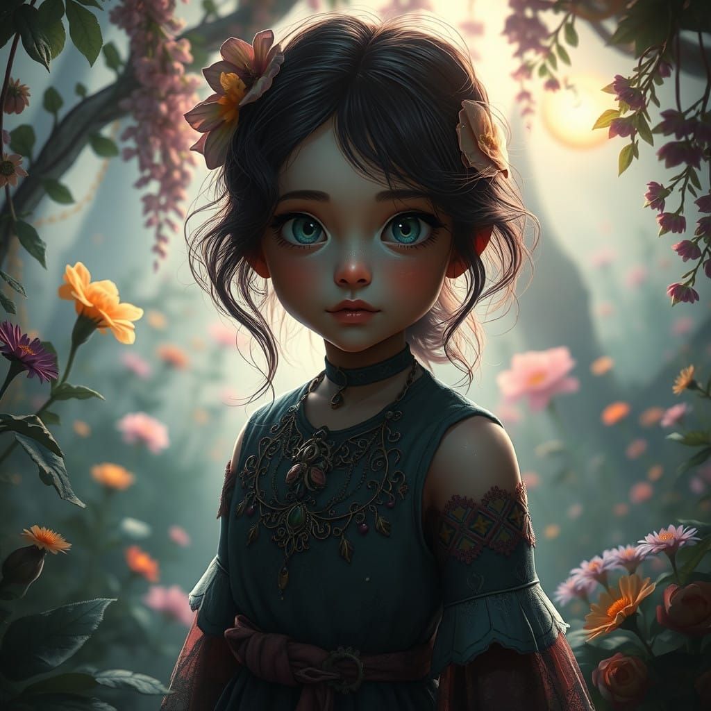 Enchanted Whimsy in Digital Realism