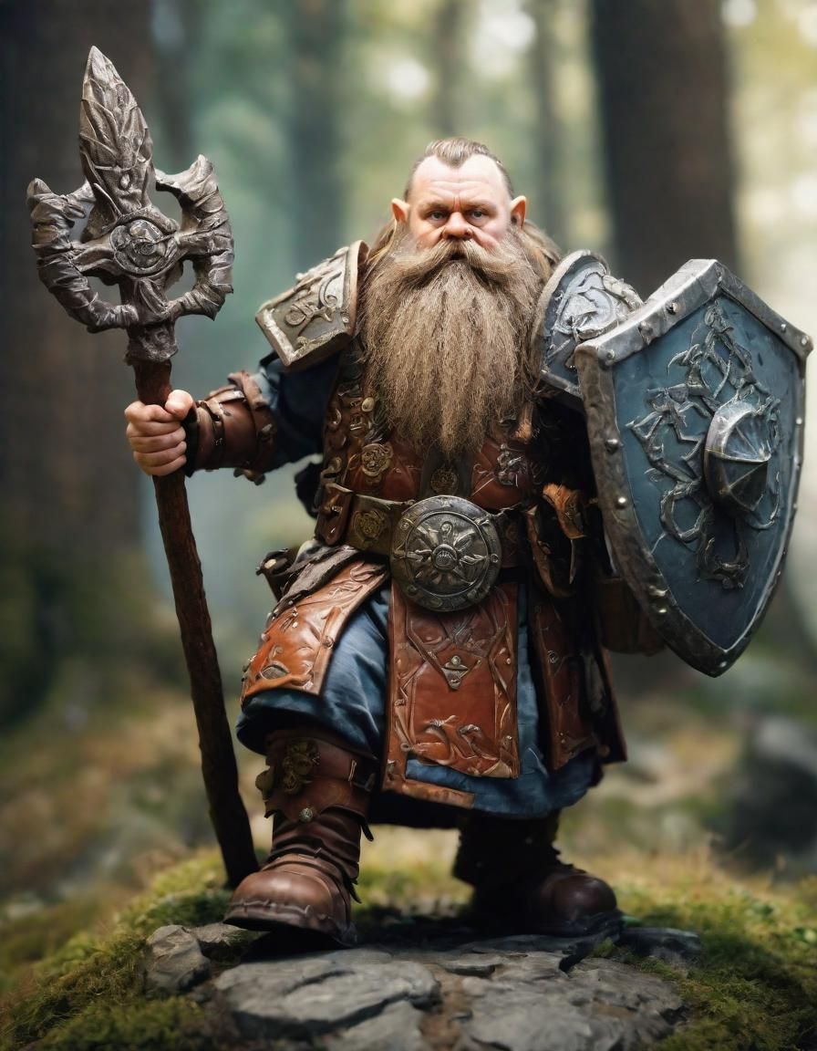 Hill Dwarf Cleric of the Tree of Life