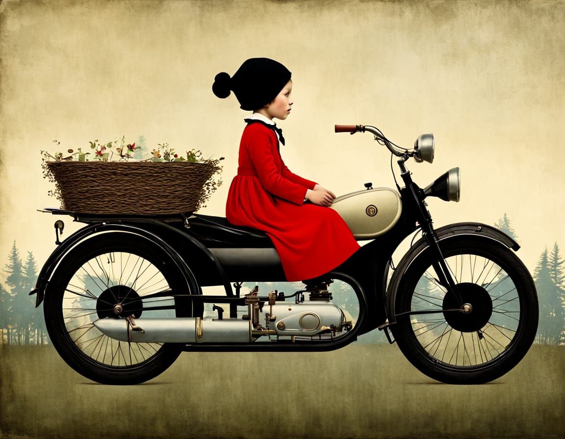 Dreamer in Style of Welz-Stein and Caulfield