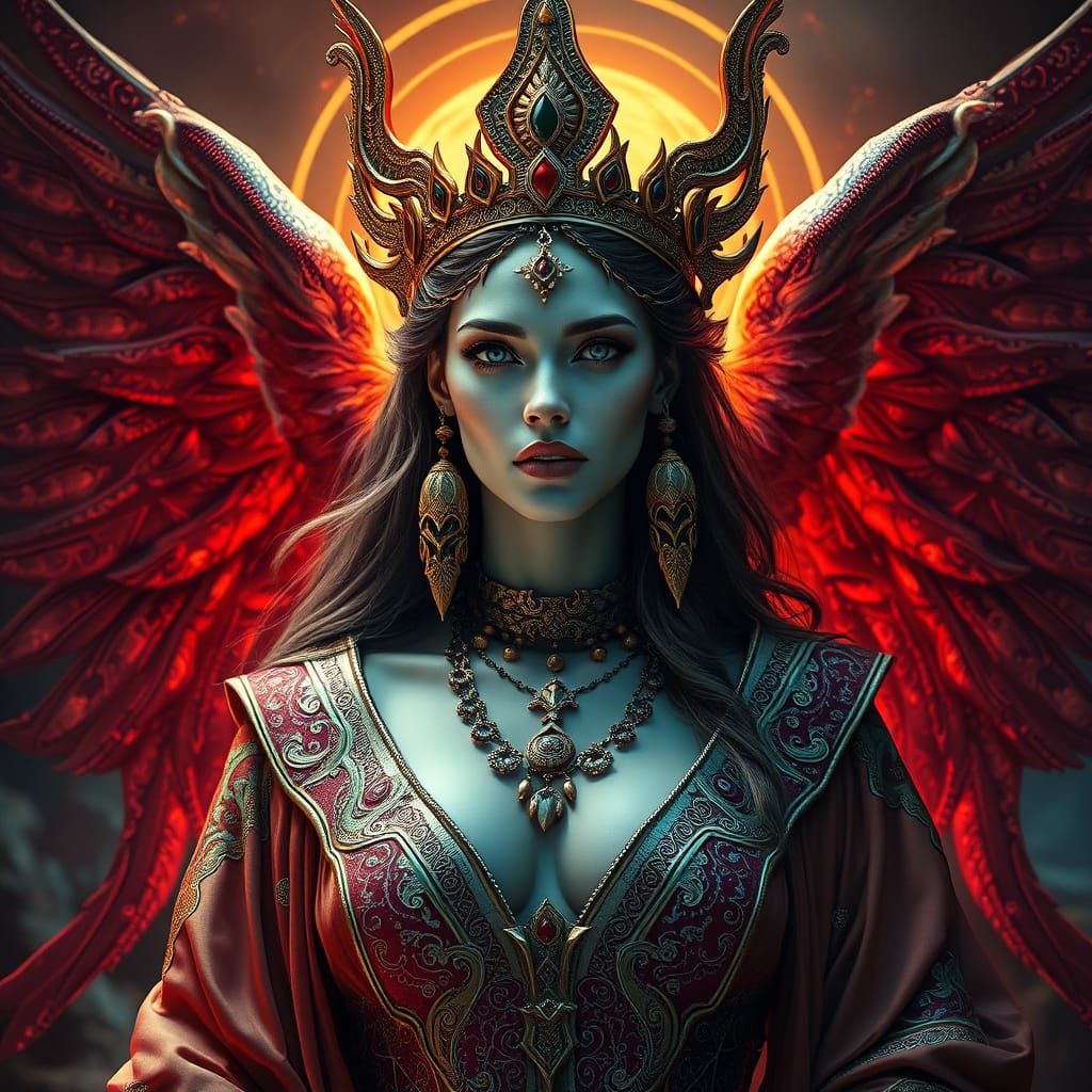 Astarte: Goddess of Goddesses in Mystical Aura