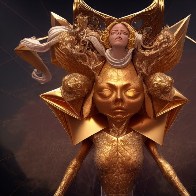 Ornate Urn of Ashes: Hyperrealistic Digital Art