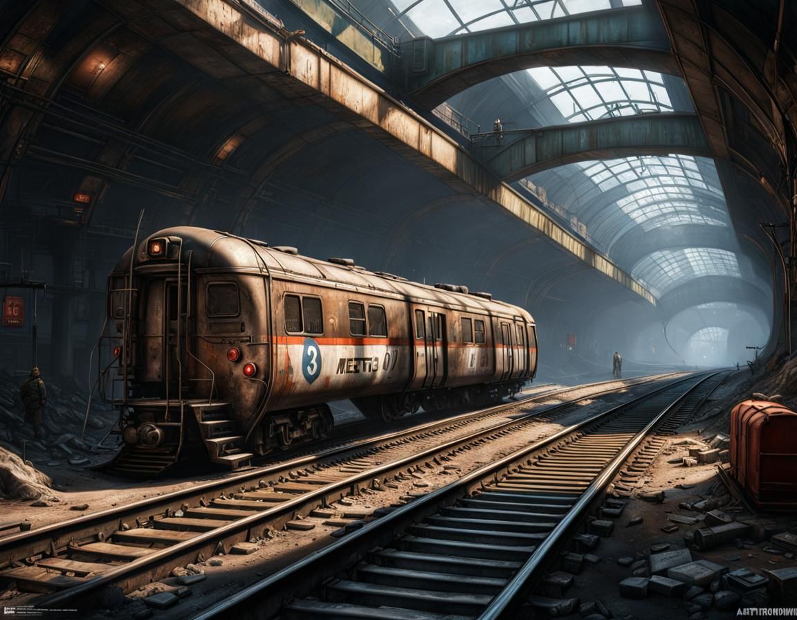 Post-Apocalyptic Metro: Ultra-Realistic Underground Concept ...