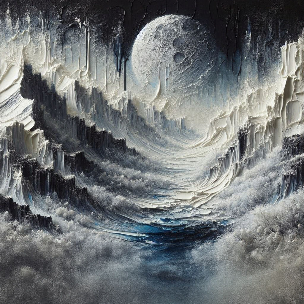 Winterish Valle de la Lunascape