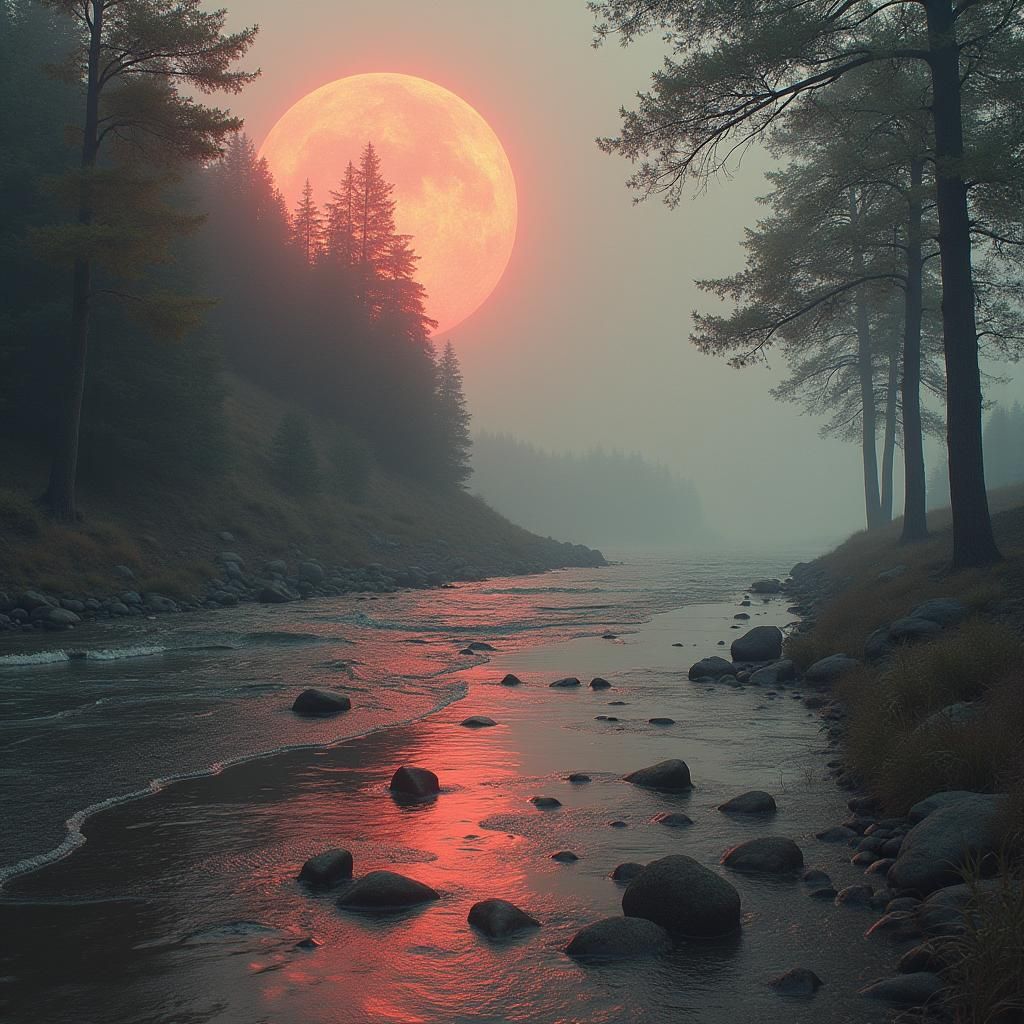 Surreal Figure with Melting Clocks on Dream Beach