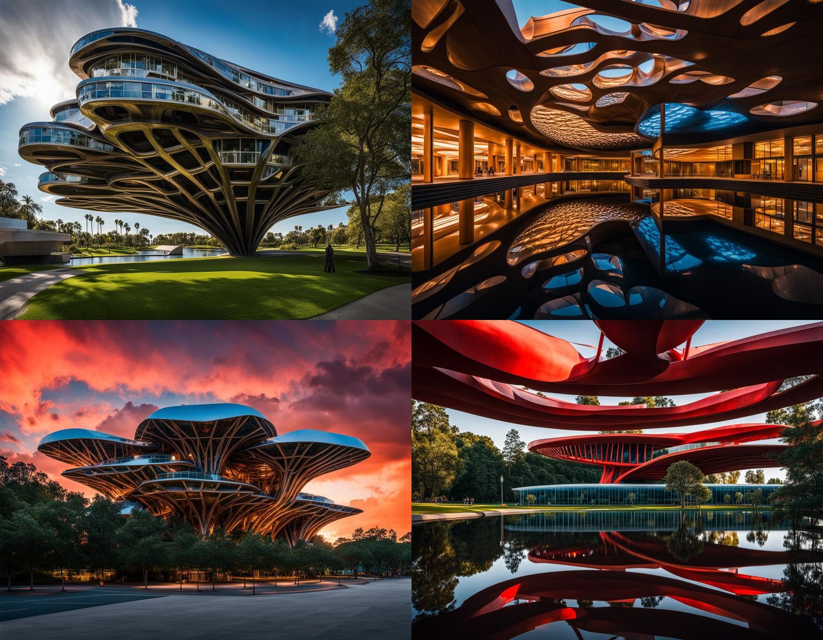 Stranger Things Upside-Down World in Surreal Architecture