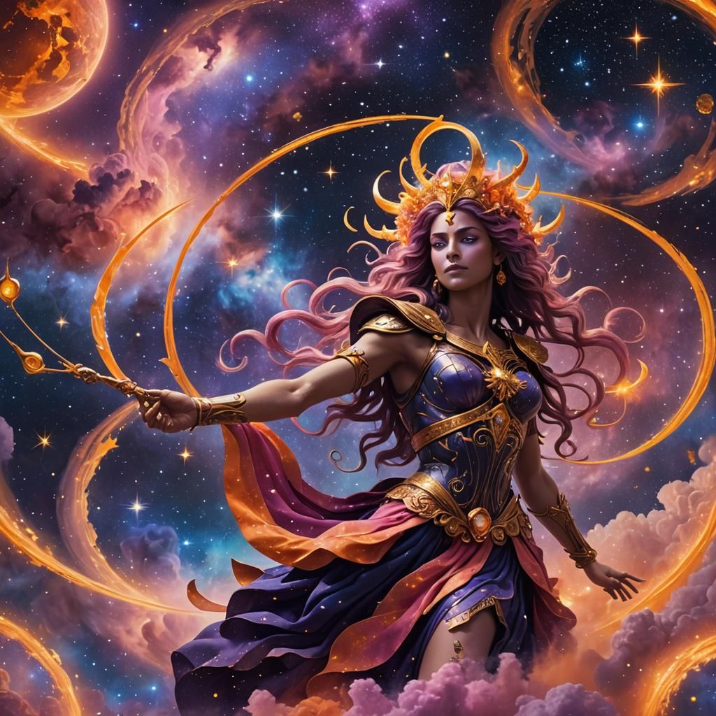 Libra Zodiac Sign Forming in the Stars