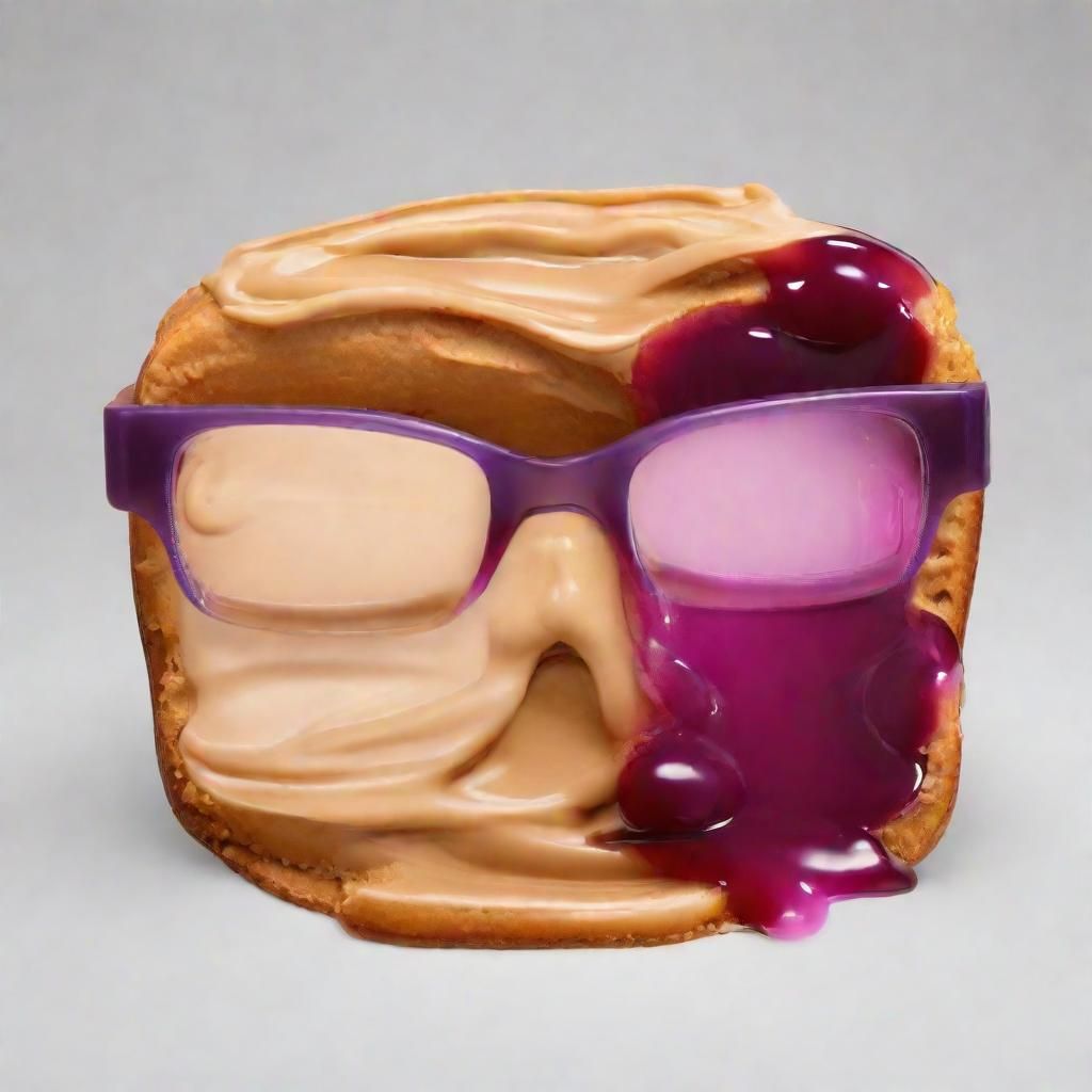 Peanut Butter Jelly Vision: A Distorted World