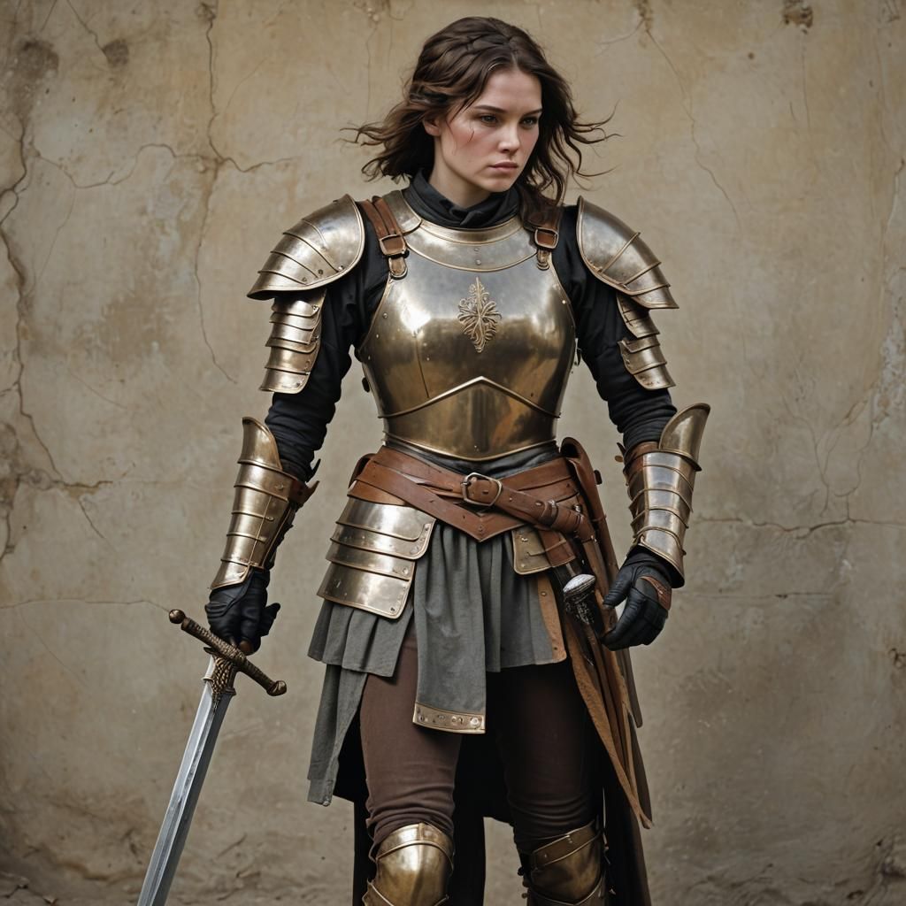 Bronze Age Warrior Woman with Sword