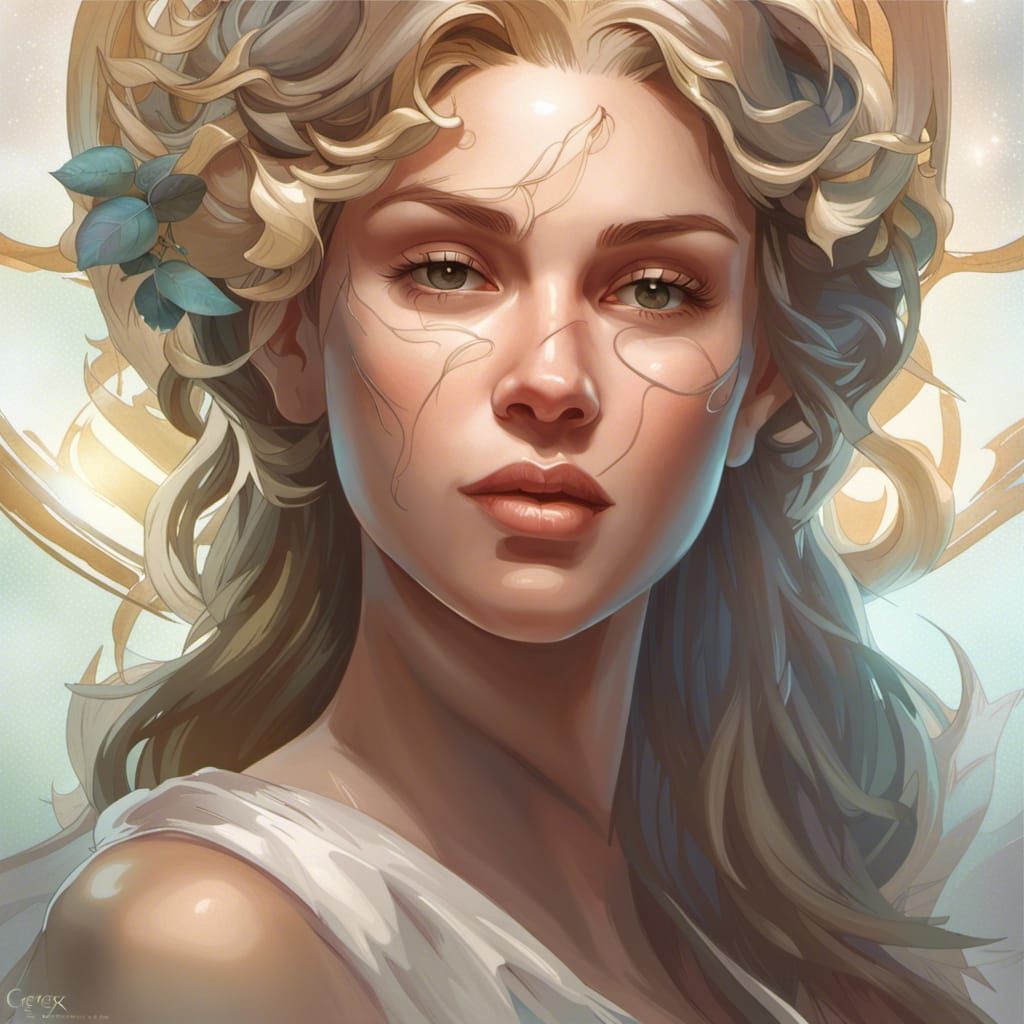 Luxury Skincare Logo Concept Art in 8K Resolution