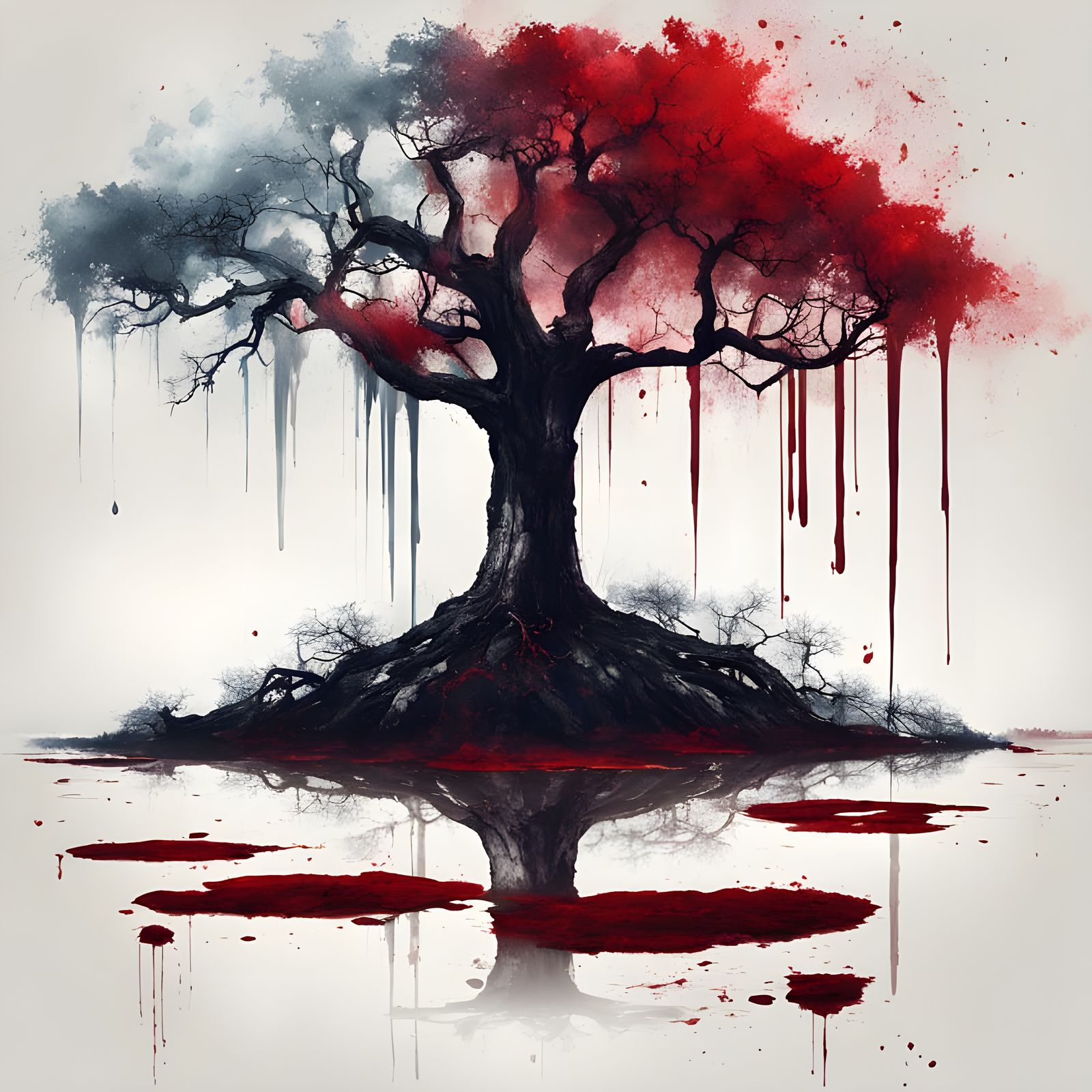 Gothic Nature in Grotesque Style