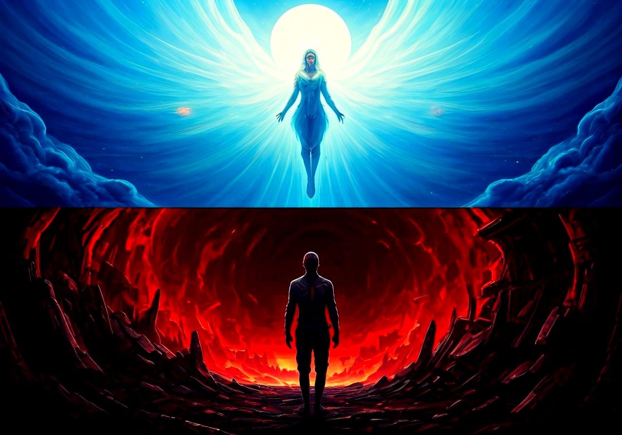 Watercolor Heaven and Acrylic Hell in UHD