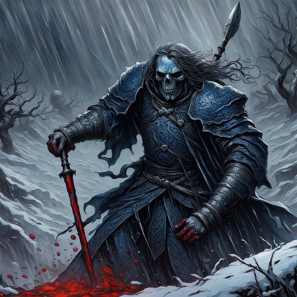 Bloody Flower's Last Stand in Darkness