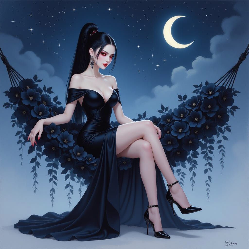 This beautiful image created by Paola Salomé is a mysterious...