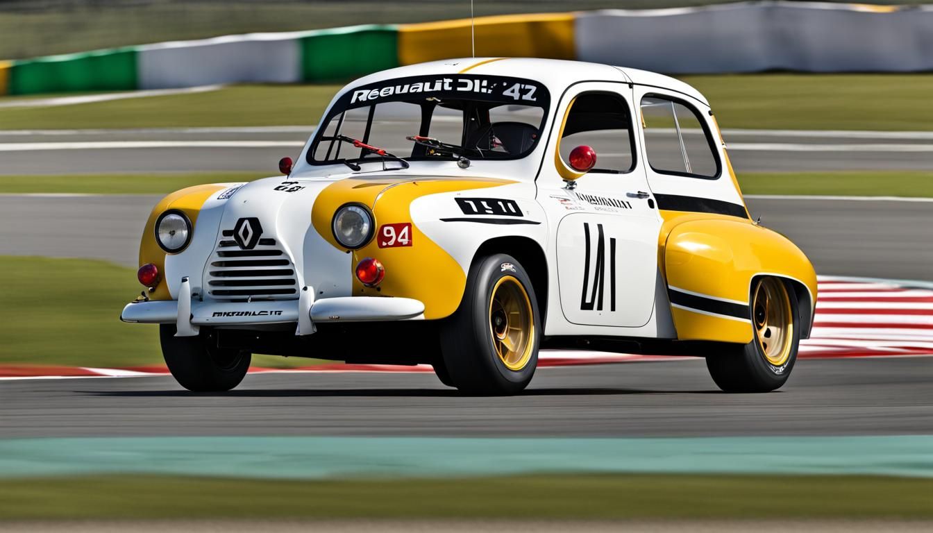 Renault 4L GT3 Race Car with Aero Mods