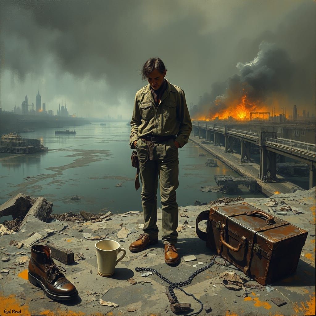 Decay and Desperation in a Post-Industrial Wasteland