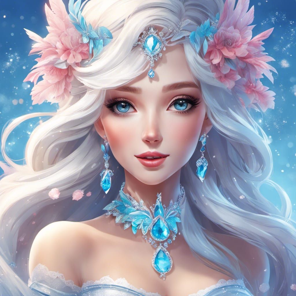 Elsa / Sylveon (Flower Crown)