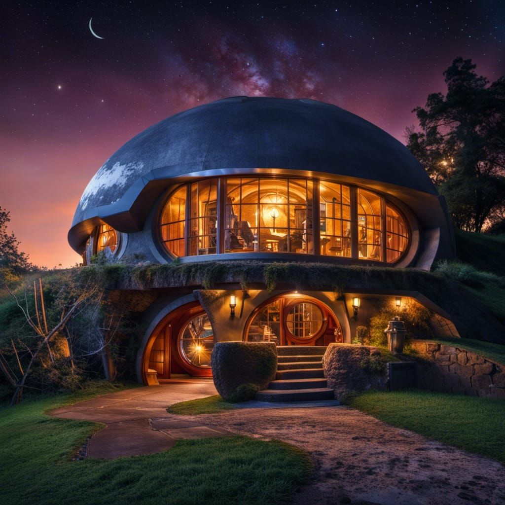 Decopunk Hobbit-House