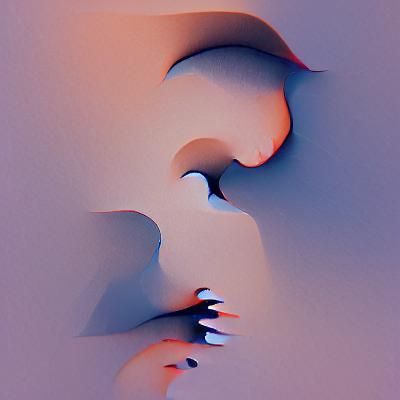 AI Interpretation of Negative Space