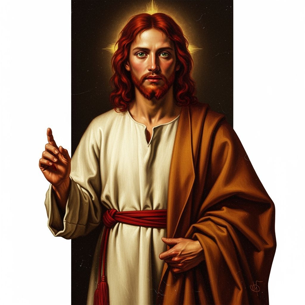 Jesus of Nazareth in the Style of Old Masters