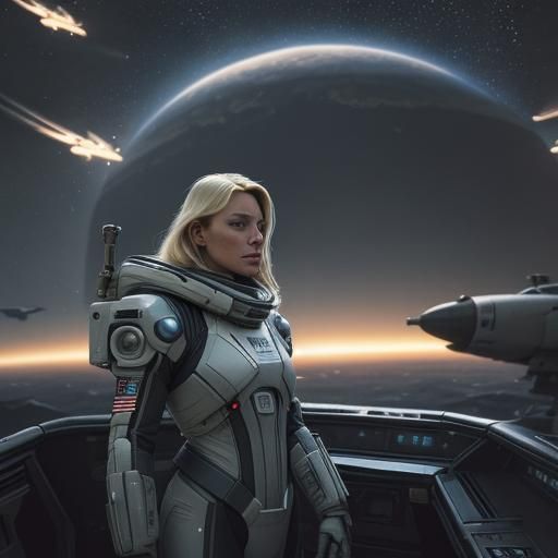 Nova Conti: Galactic City at Night