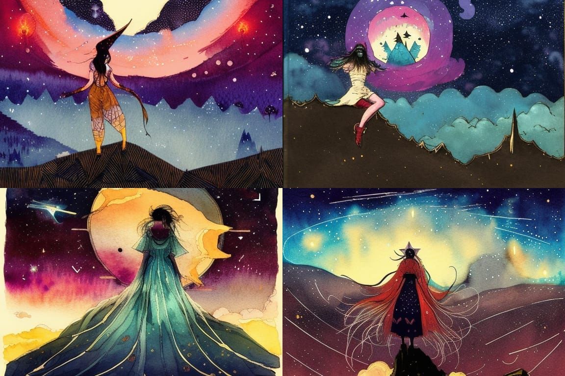 Starry Night's Journey of the Soul