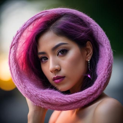 Magenta Hues in Professional Sharp Focus Photography