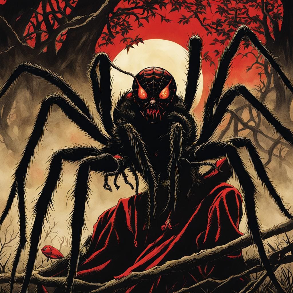 Jorogumo: Terrifying Spider Seductress From Japanese Mytholo...