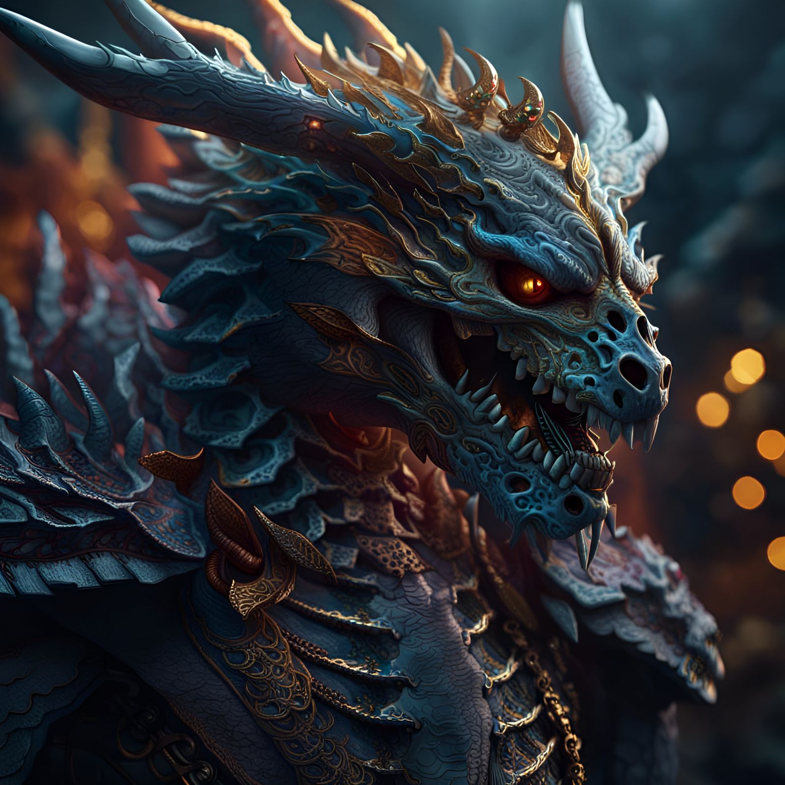 Skeleton Dragon King