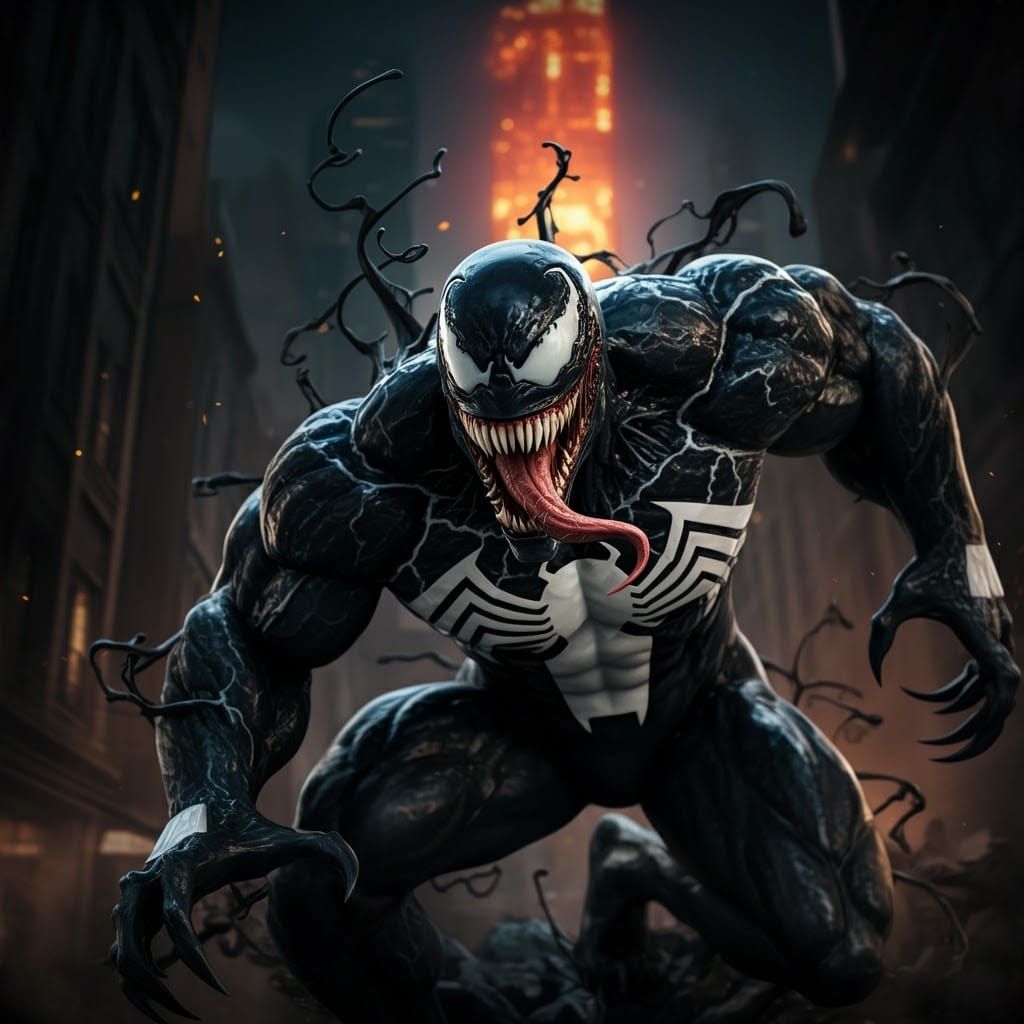 Venom from Marvel Universe: Professional Photography