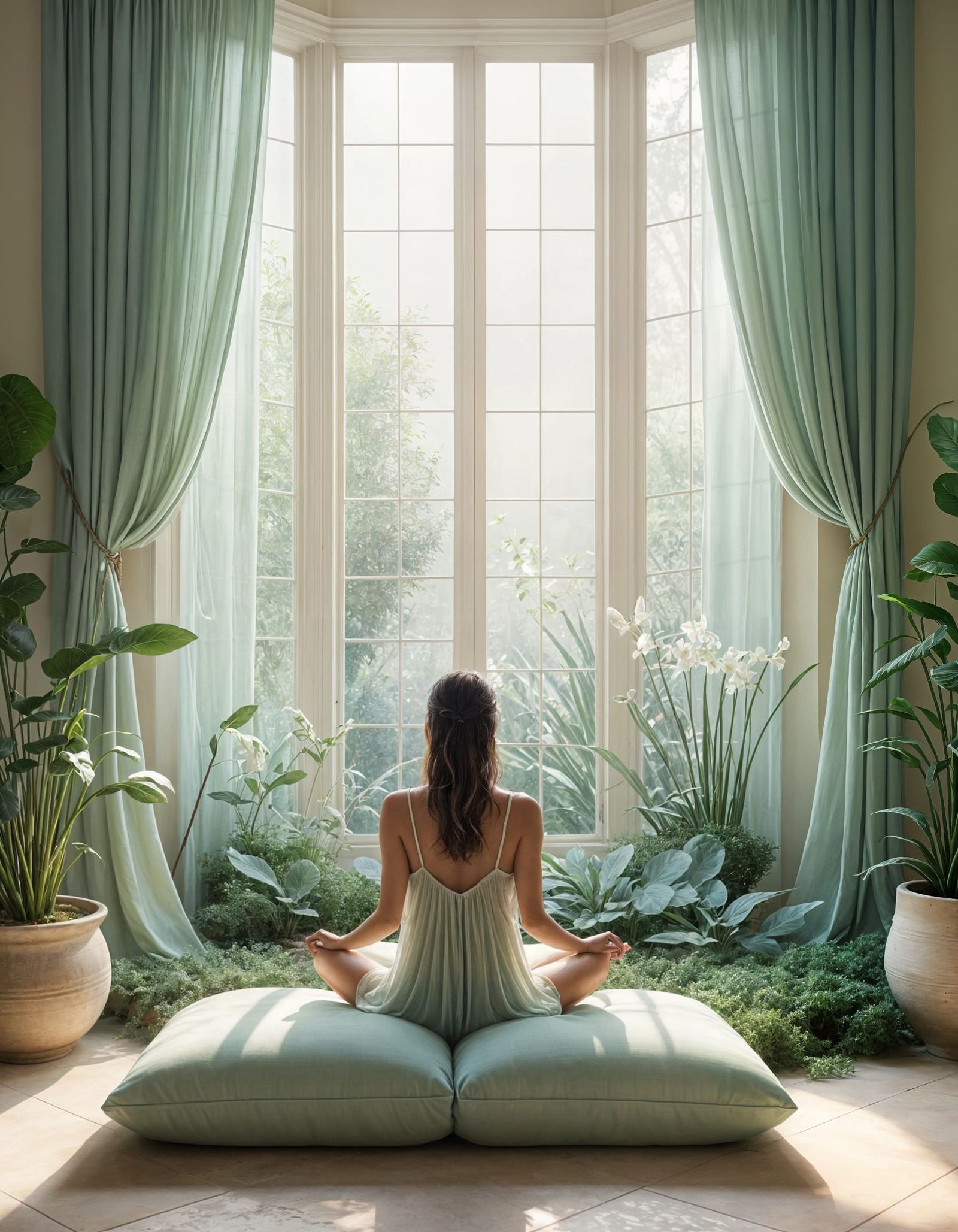 Serene Sanctuary of Inner Peace and Calm