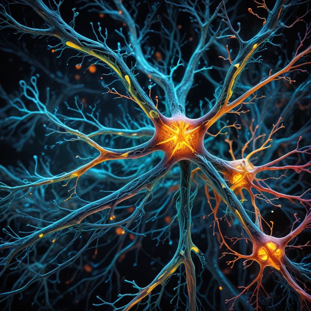 Bioluminescent Myelin Sheath Remnant Concept Art