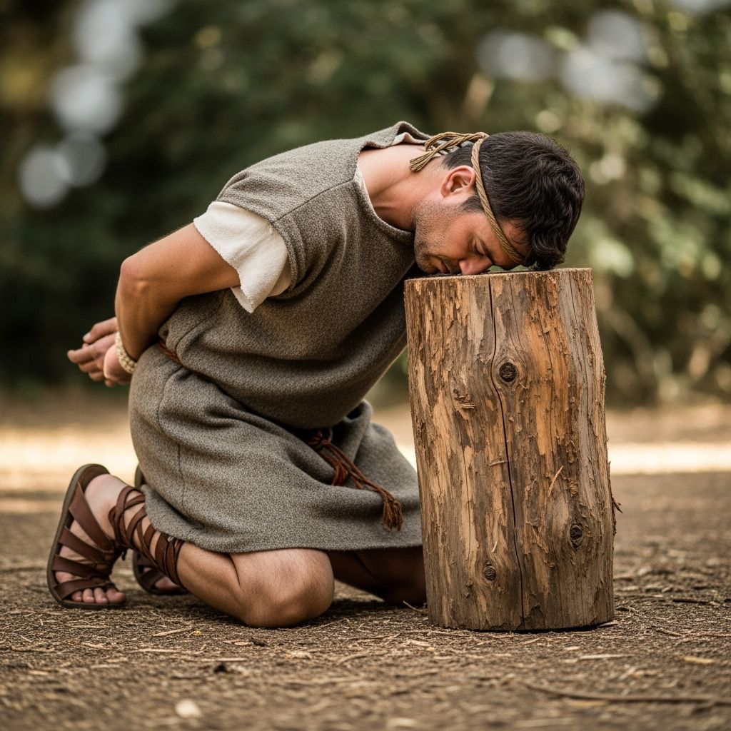 Roman Peasant in Defeat